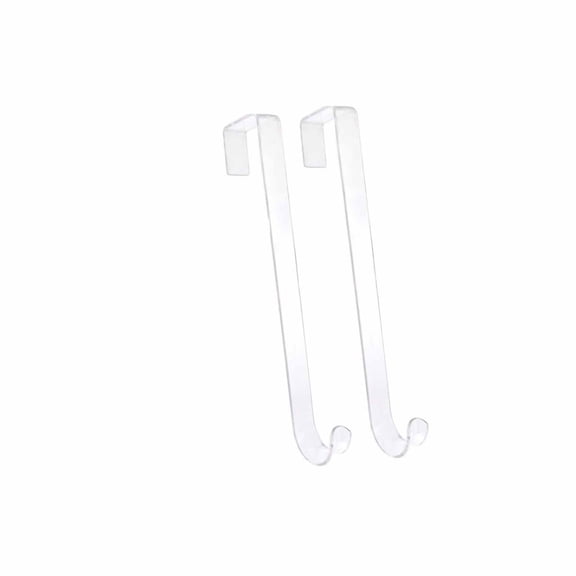 Long Wreath Hanger Holder For Front Garage Door Indoor Outdoor Home Decoration Fall Halloween Seasonal Display Hook