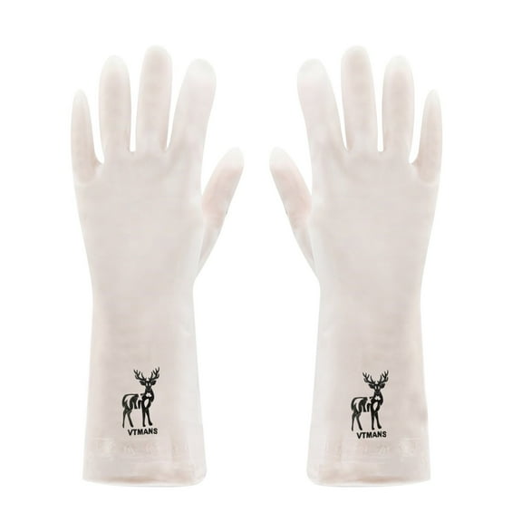 Long and Warm Rubber Gloves for Kitchen, Dishwasher, Cleaning Equipment, Hand Gloves, Dish Washing Gloves, Latex Gloves