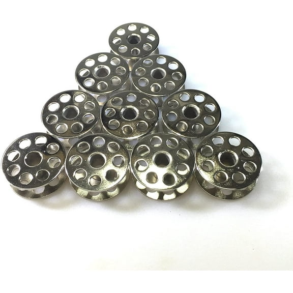 Long-arm Quilting Machine Class"M" Metal Bobbins - 10 Pk. Gammill Tin Lizzie 18 Cutex Brand