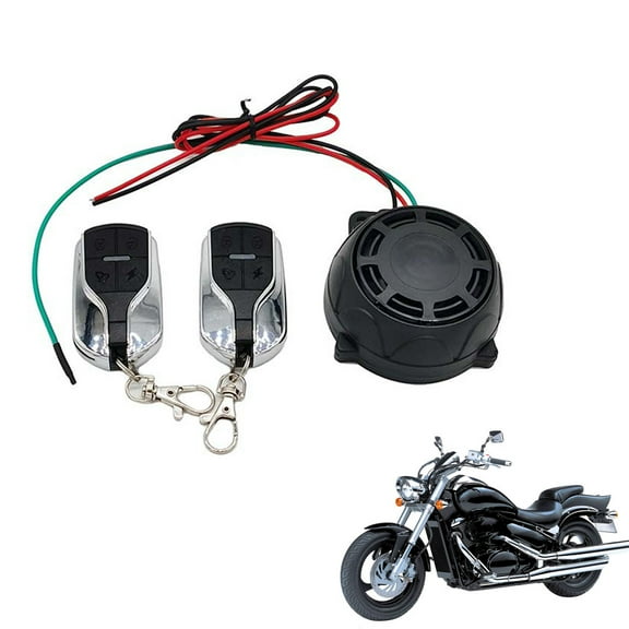  Long-distance Dual Remote Control Anti Theft Alarm Motorcycle Alarm Security System with Sensitive Vibration Sensor