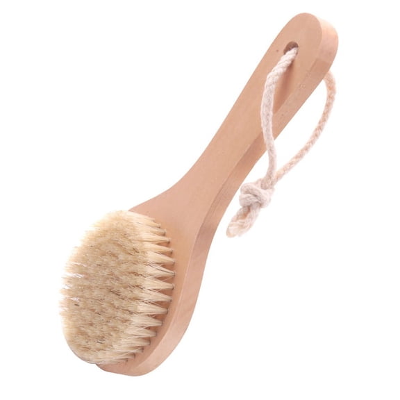Long-handled Bristle Detox Wooden Handle Body Brush Skin