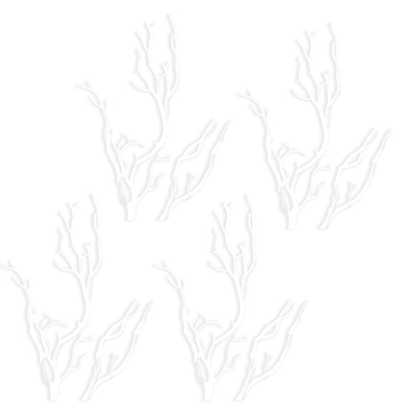Long lasting Artificial Antlers Tree Branches for Party Decor Set of 4
