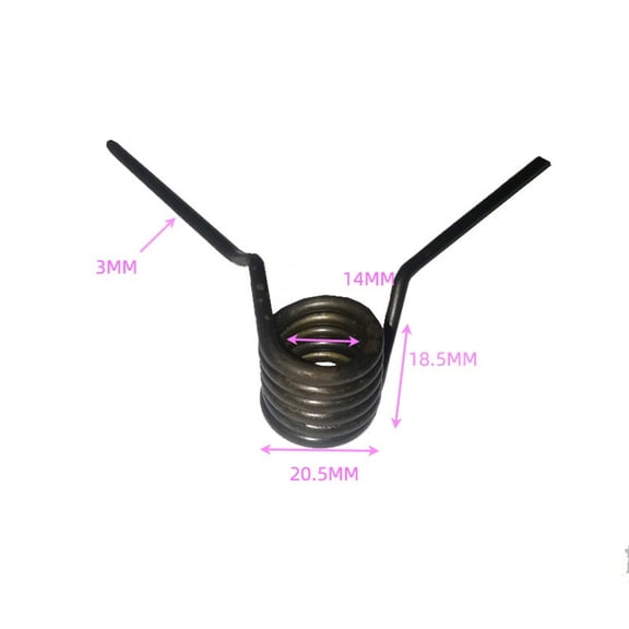 Long lasting Performance Tire Changer Pneumatic Valve Return Spring Efficient Tire Picking Machine Tension Spring