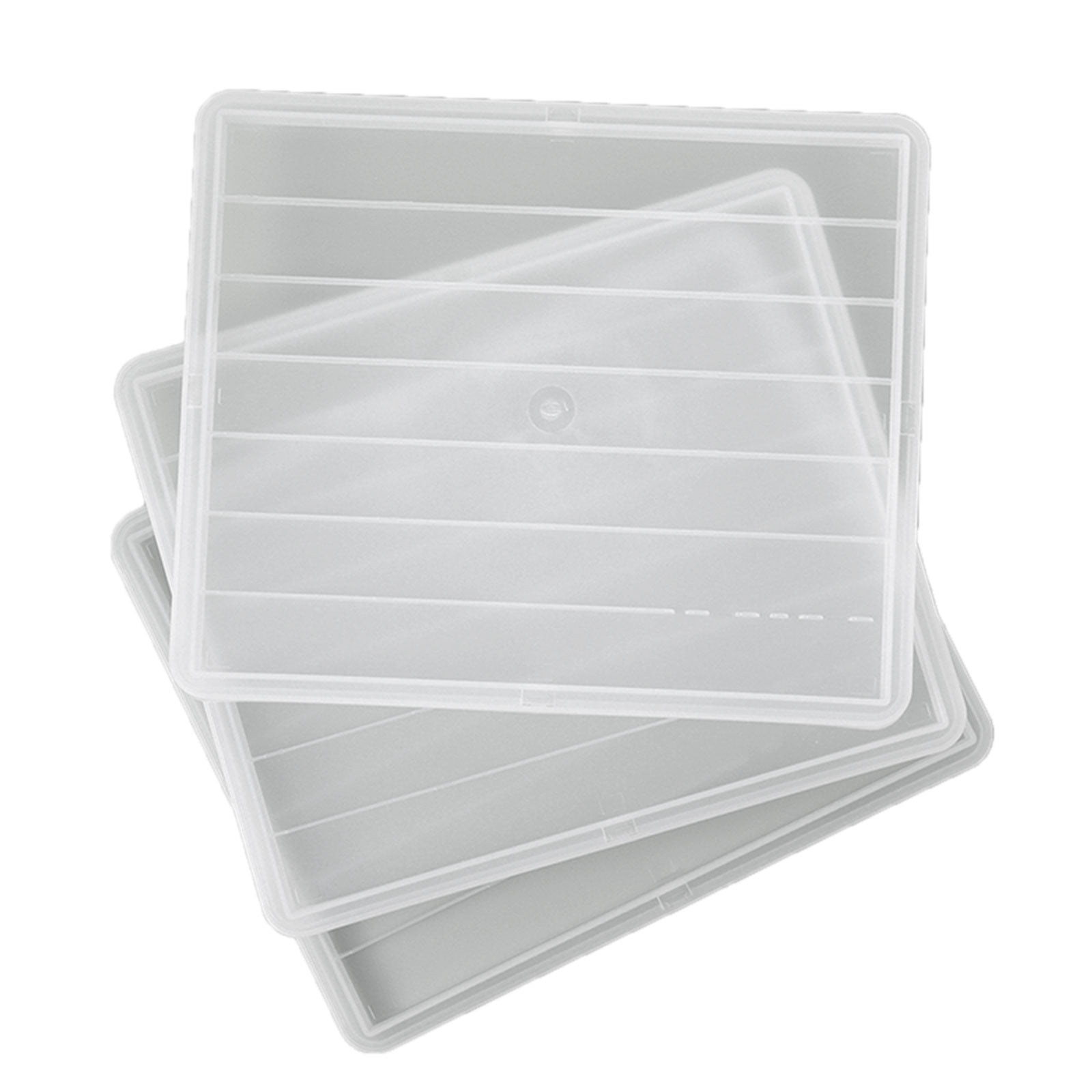 Long-lasting Triple-Layer Keycap Storage Box – Clear Stackable Storage ...