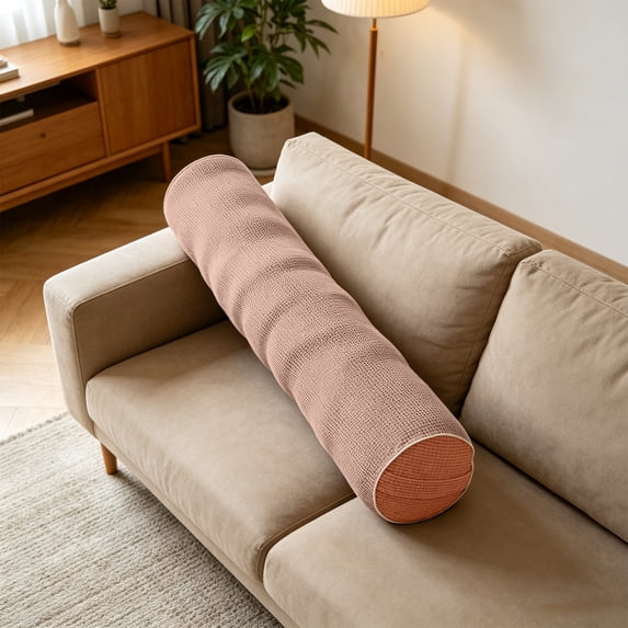 Soft Breathable Body Pillow, 100cm Long Full Bed Pillow with Cover for Adults Sleeping