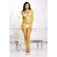 thumbnail image 1 of Long sleeve big diamond net cami and capri set 9177-NEONGREEN, 1 of 2