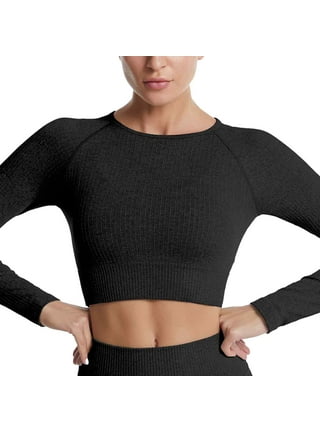 Lifting Long Sleeve Crop Top