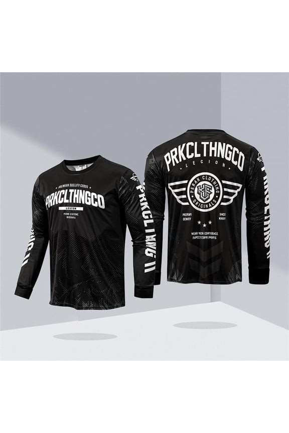 Long sleeve cycling for men jacket Rding motorcycle jersey motor sports shirt Racing