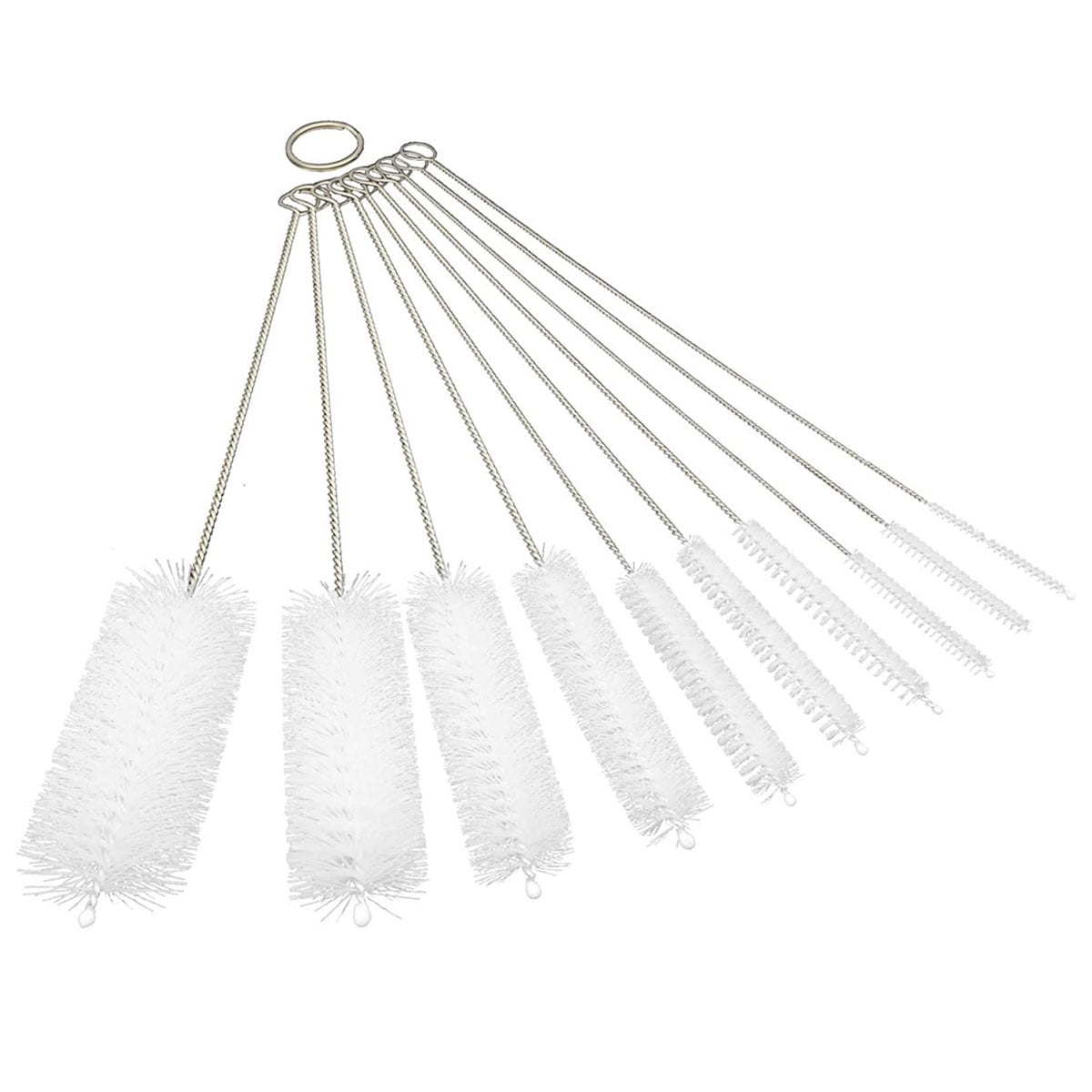 Long straw brush, nylon tube cleaner, cleaning brush baby bottle bristle brush Tube brush cup
