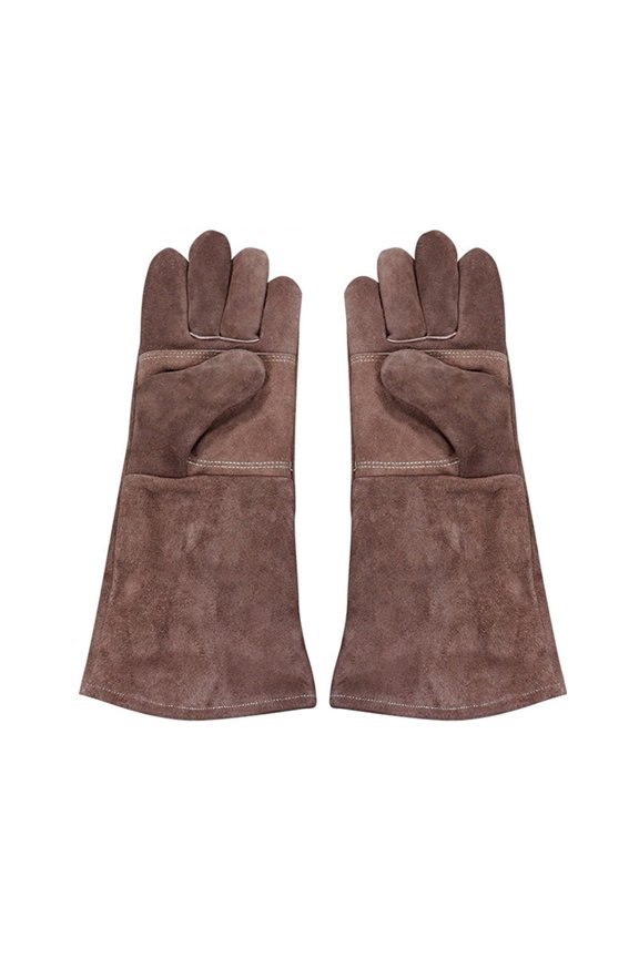 Long welding gloves anti-scalding wear-resistant flame retardant thickened 1pcs