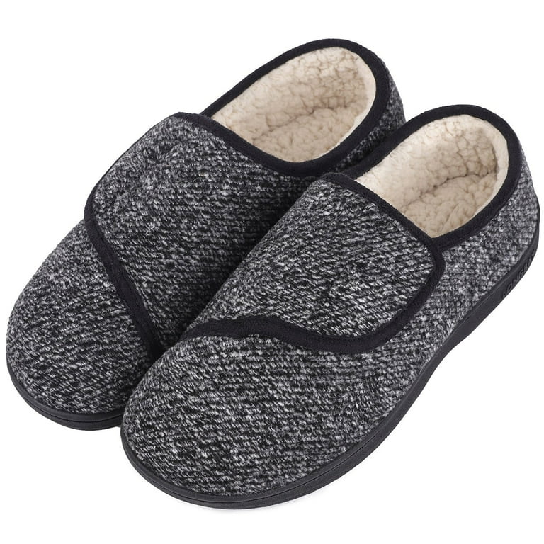 Wide Feet Men's Extra Wide House Slippers LongBay Men's