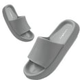 LongBay Unisex Cloud Slides for Women Men, Comfy Pillow Slippers with