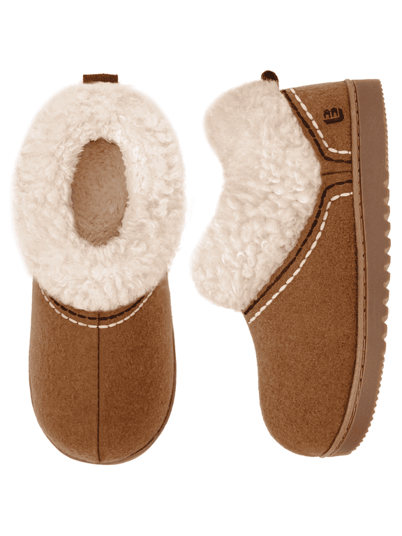 Women's Cozy Bootie Slippers Memory Foam Warm House Shoes with Fluffy Collar Non-Slip Indoor Outdoor