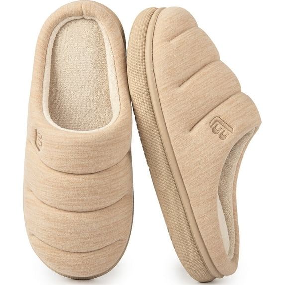 LongBay Women's House Slippers Ultra-Soft Memory Foam Bedroom Shoes Slip On Clogs for Indoor Outdoor