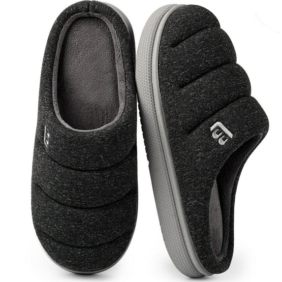 LongBay Women's House Slippers Ultra-Soft Memory Foam Bedroom Shoes Slip On Clogs for Indoor Outdoor