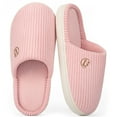 thumbnail image 1 of LongBay Women's Slippers Soft Comfy Memory Foam Slip-On Indoor House Shoes with Non-Slip Sole, 1 of 6