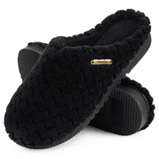 LB LONGBAY SINCE 1997 LongBay Women’s Soft Flannel Memory Foam Slippers Slip on House Fuzzy Shoes Indoor Outdoor
