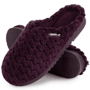 LB LONGBAY SINCE 1997 LongBay Women’s Soft Flannel Memory Foam Slippers Slip on House Fuzzy Shoes Indoor Outdoor