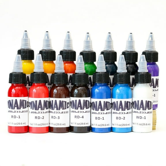 LongDay 30ml  Brand Professional Tattoo Ink Pigments For Body Safe Rave Natural Permanent Makeup Tattoo Machine Supplies