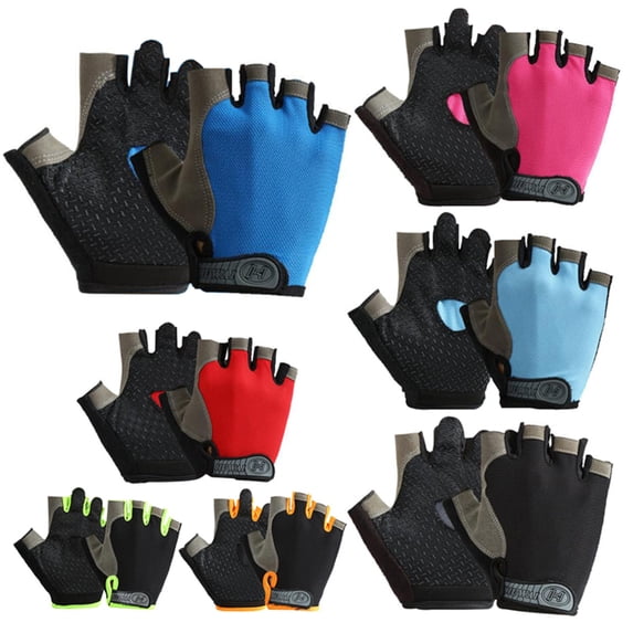 LongDay Cycling Gloves for Men/Women Anti Slip Shock Absorbing Biking Gloves Half Finger Gel Pad Bicycle Gloves Breathable Bike Gloves