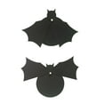 LongHanMao 10 Pcs Halloween Party Invitations With Envelopes Bats