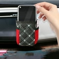 LongHanMao Car Tuyere Storage Bucket Portable Hanging Large Screen