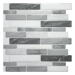 LongKing White Squre 12 in. x 12 in. Peel and Stick Wall Tile Backsplash (10-Pack) LongKing White Squre 12 in. x 12 in. Peel and Stick Wall Tile Backsplash (10-Pack)