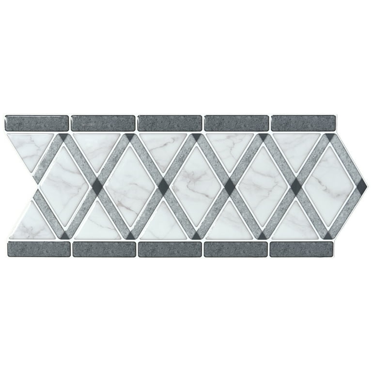 LongKing White Squre 12 in. x 12 in. Peel and Stick Wall Tile Backsplash (10-Pack) LongKing White Squre 12 in. x 12 in. Peel and Stick Wall Tile Backsplash (10-Pack)