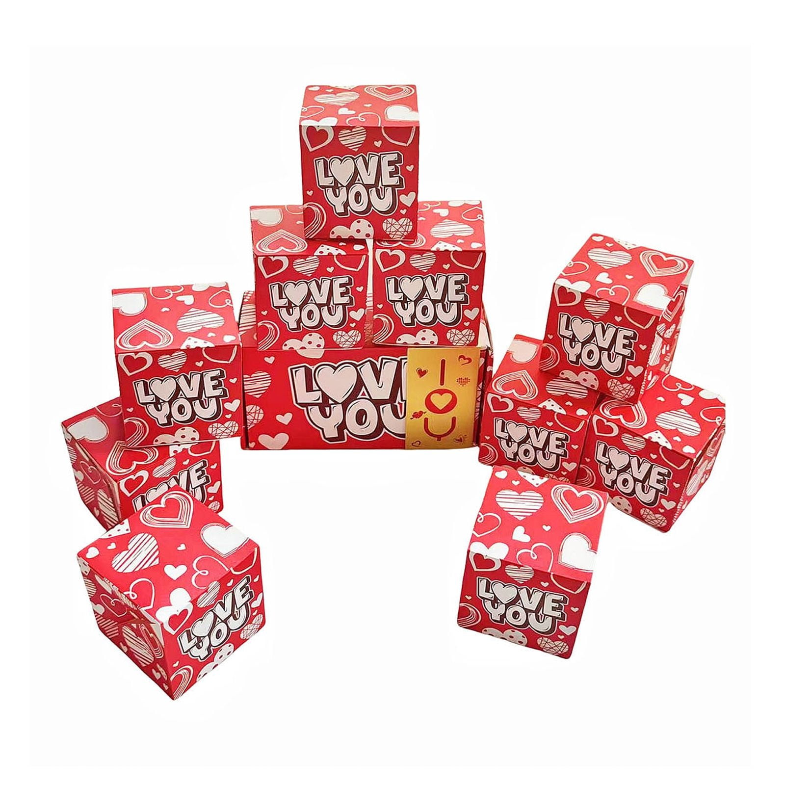 LongLiYi Home Products,Love You Surprise Box Gift Box Create Surprise Gifts Red Envelope Bounce