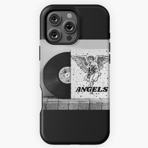 LongPlay Gramophone Record Vintage Phone Case for iPhone 16 15 14 13 12 11 Pro Max