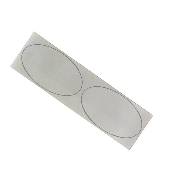 LongShot Golf Impact Label Roll - 250 Standard Blank Oval Labels
