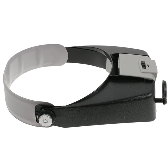 LongYTong 1 Set of Mulitifunction Lens Cross Stitch Magnifying Glass with LED Light(Black)