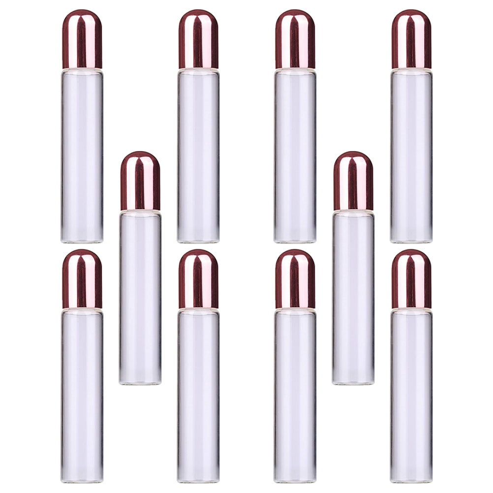 LongYTong 10 Pcs Lotion Container Aromatherapy Roller Bottles Perfume