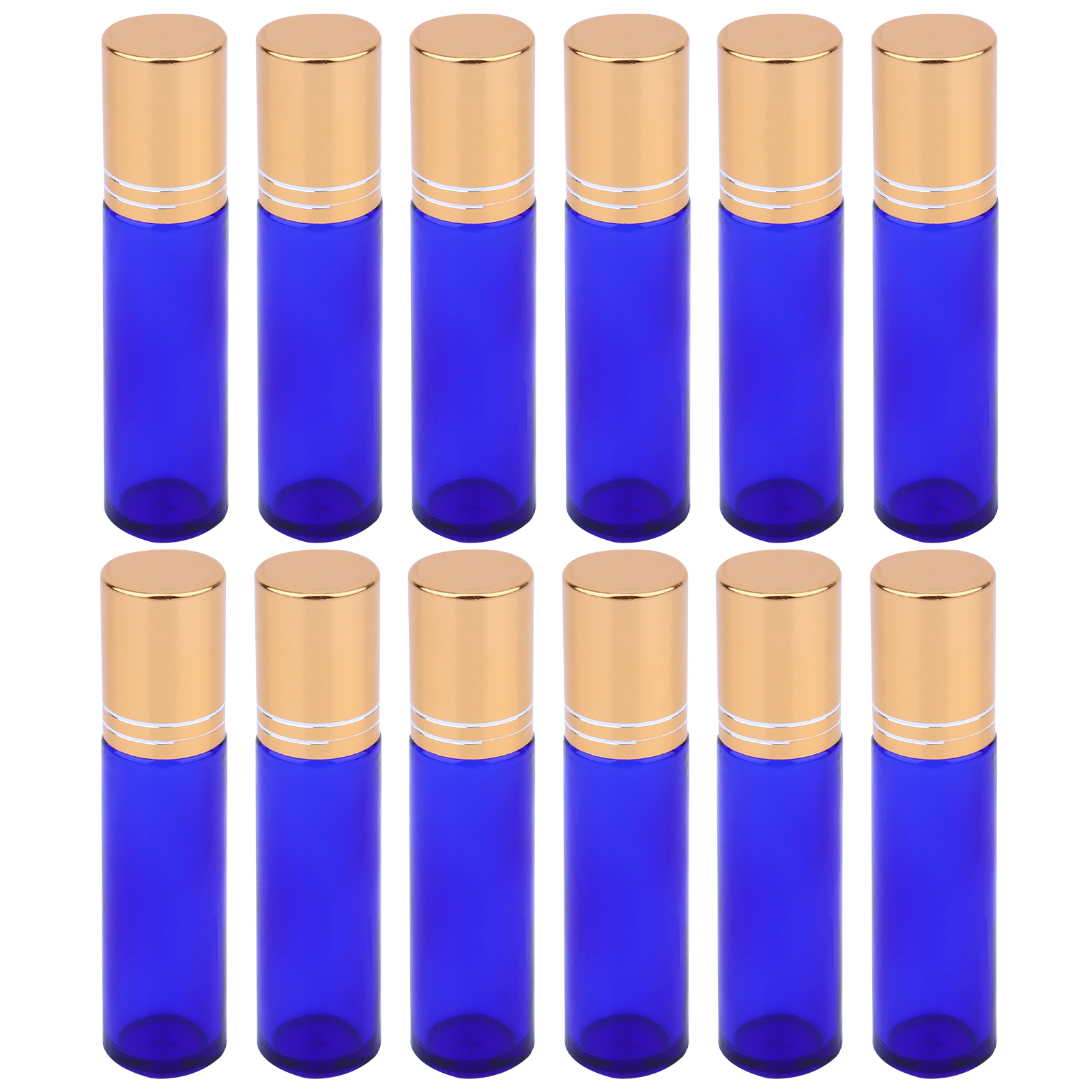 LongYTong 12pcs Essential Oil Roller Bottles Portable Perfume Sample