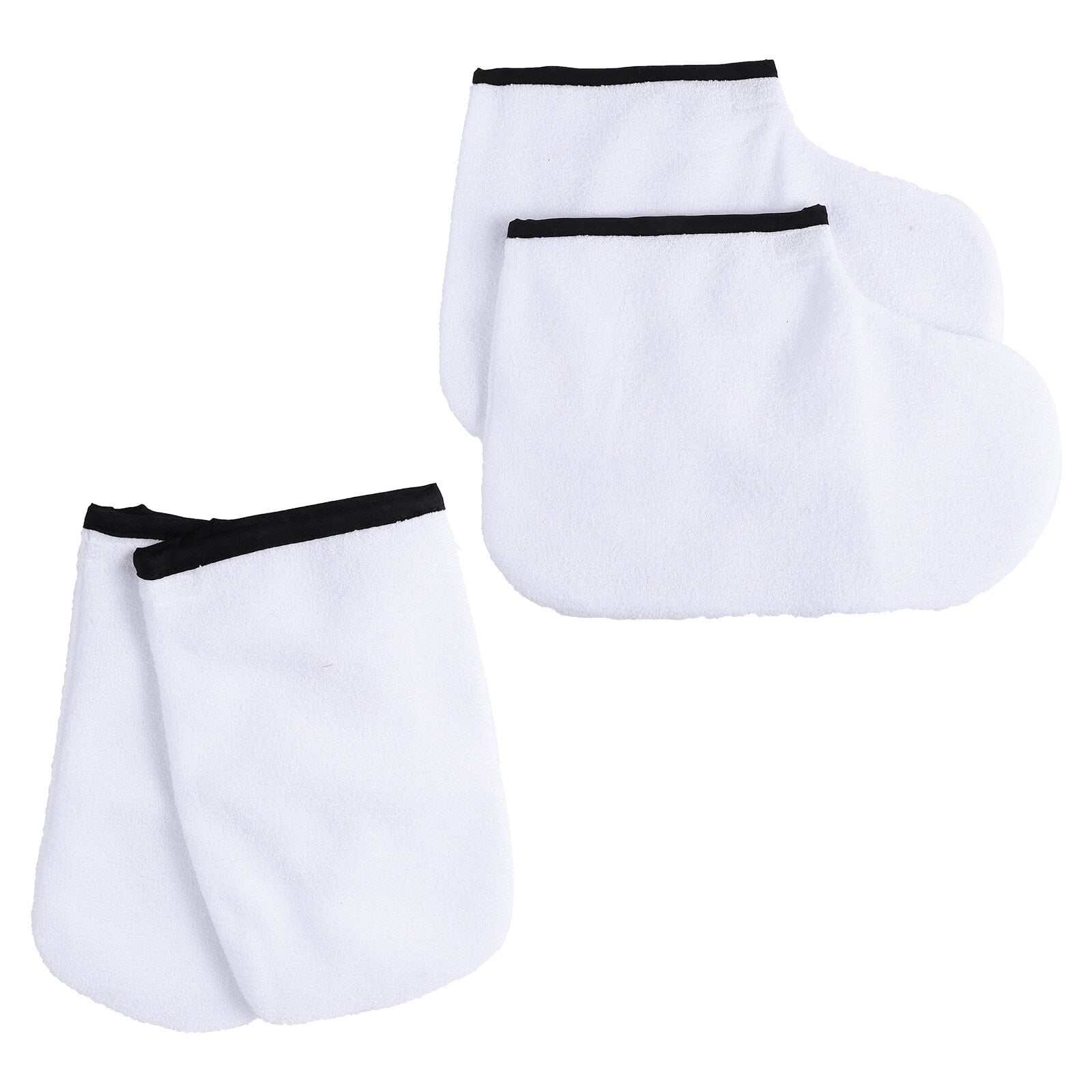 LongYTong 4pcs Paraffin Wax Glove and Paraffin Wax Mitts for Hand and