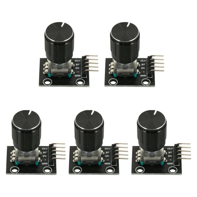 LongYTong 5 Pcs Rotary Encoder Module with Potentiometer Rotary Knob