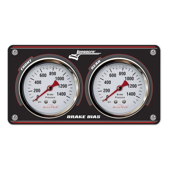 Longacre 44134 Aluminum Brake Balance Panel