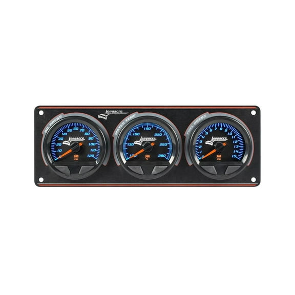 Longacre 52-44562 SMi Elite Waterproof 3 Gauge Set Panel