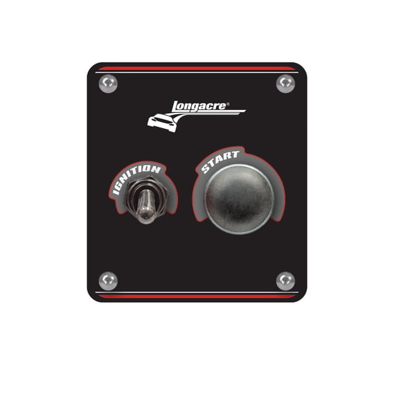 Longacre 52-44861 Starter/Ignition Panel with Switch Covers