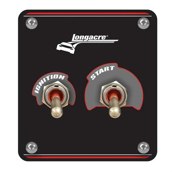 Longacre 52-48961 Elite Switch Panel, Toggle Starter/Ignition