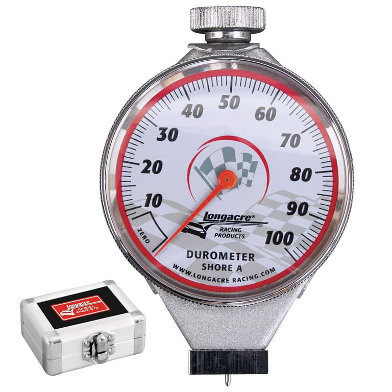 Longacre Deluxe Tire Durometer with Storage Case