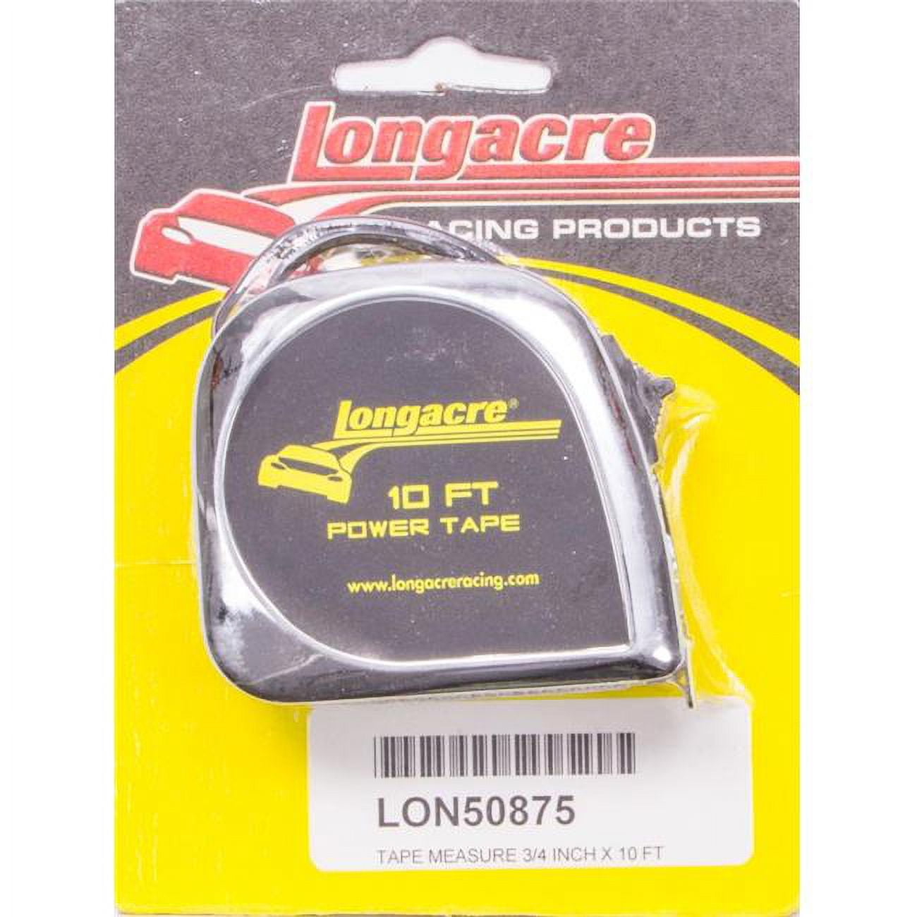Longacre 52-50875 Measure Tape - 10 ft. x 0.75 in.