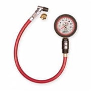 Longacre 52-52033 2.5 in. Deluxe Glow-In-The-Dark Quick Fill Tire Pressure Gauge