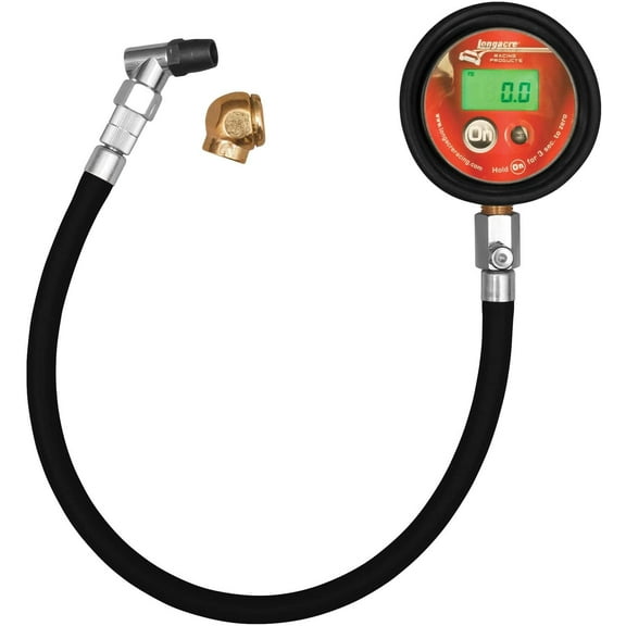 Longacre 52-53003 Semi Pro Digital Tire Pressure Gauge, 0-60
