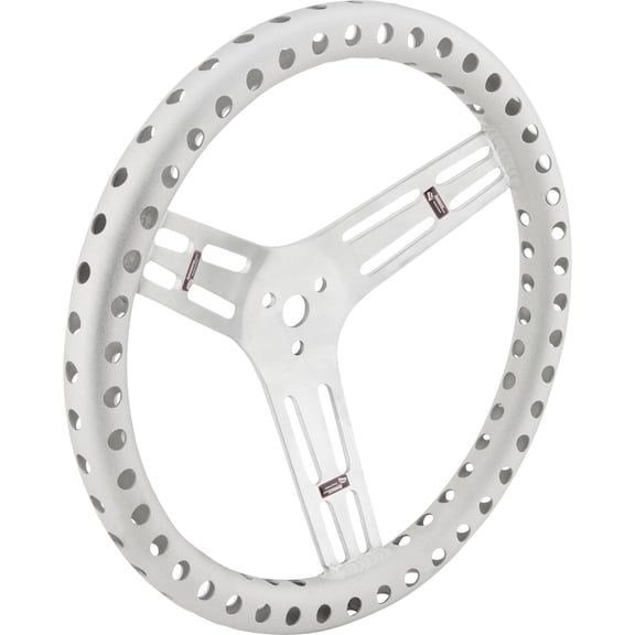 Longacre 52-56835 14 in Uncoated Aluminum Steering Wheel