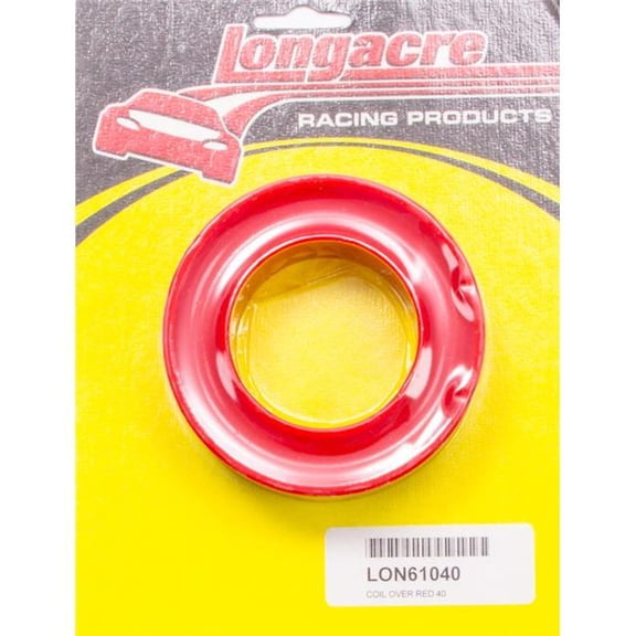 Longacre 52-61040 Coil-Over Spring Rubber - Red 40