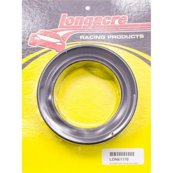 Longacre 52-61170 5 x 5.5 in. Deep Groove Coil-Over Spring Rubber - Black Hard