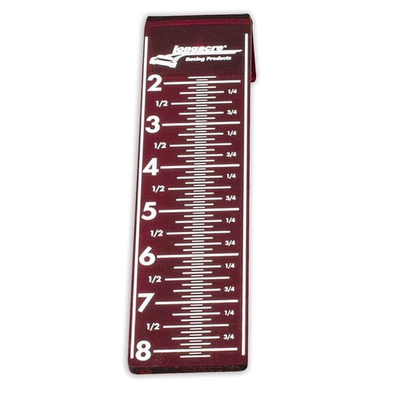 Longacre 52-72989 Laser Chassis Height Checker Target, 8 in.