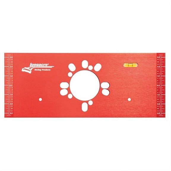 Longacre 52-79020 Precision Bump Steer Billet Plate, Wide 5
