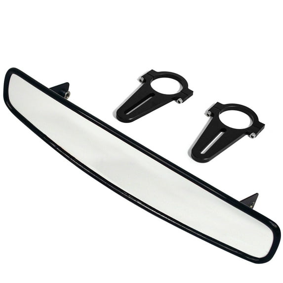 Longacre Racing 22530 17" Rearview Mirror Kit - Short Brackets